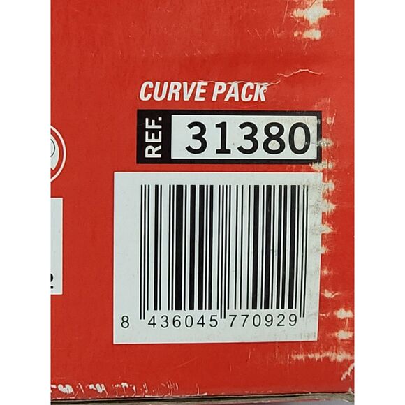 SCX Compact Curve Pack 8 x 90 degree 1:43 Slot Racing Ref31380 Tecnitoys 2008 - Picture 7 of 7